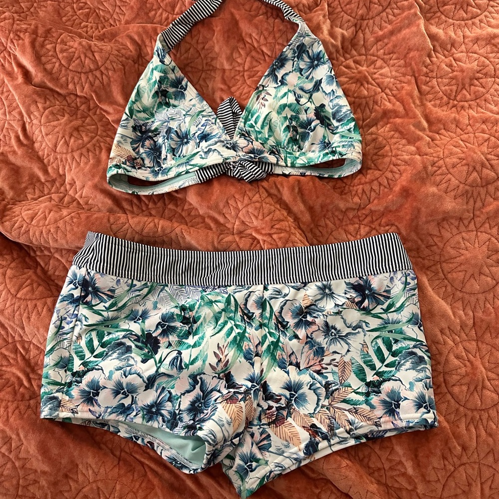 Prana Floral Bikini Set